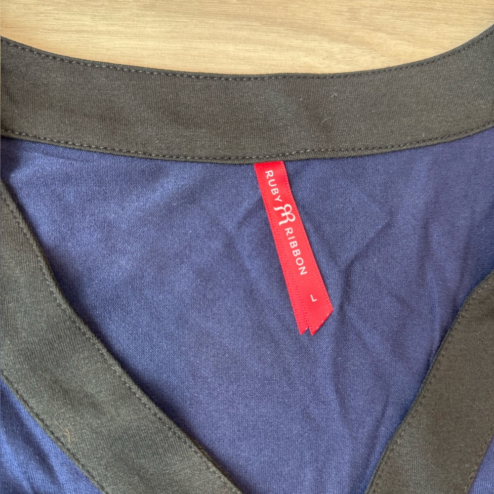 Ruby Ribbon Lace Up Tunic - Picture 3 of 6
